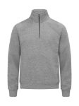 Afbeeldingen van Clique half zip sweater Miami metaalgrijs