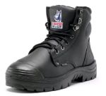 Afbeeldingen van Steel blue schoen argyle zwart hoog S3