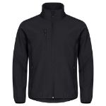 Afbeeldingen van Clique Softshell Jacket zwart