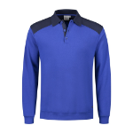 Afbeeldingen van Santino polosweater Tesla korenblauw/marine