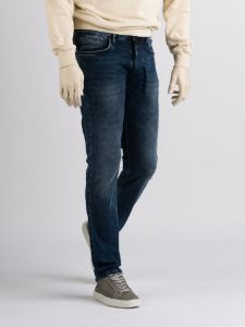 Afbeeldingen van 247 spijkerbroek Palm Slim SL56 blue black used denim