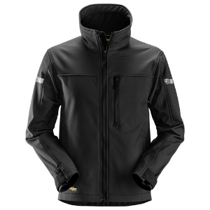Afbeeldingen van Snickers Workwear AllroundWork, Softshell Jack 1200 zwart