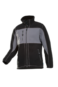 Afbeeldingen van Sioen Durango fleece jas grijs/zwart L