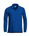 Afbeeldingen van Santino polo lange mouw matt royal blue