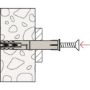 Afbeeldingen van fischer Constructieplug met schroef