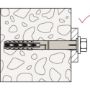 Afbeeldingen van fischer Constructieplug met schroef