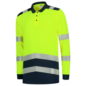 Afbeeldingen van TRICORP SAFETY Poloshirt High Vis Bicolor Lange Mouw
