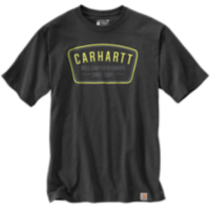 Afbeeldingen van Carhartt t-shirt met logo zwart