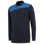 Afbeeldingen van Tricorp polosweater 302004 navy/korenblauw