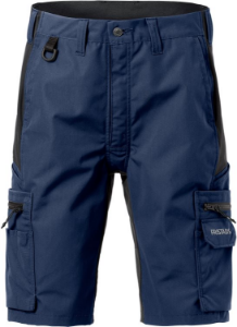 Afbeeldingen van Fristads korte broek 126517 marineblauw/zwart