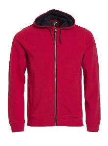 Afbeeldingen van Clique hooded vest rood