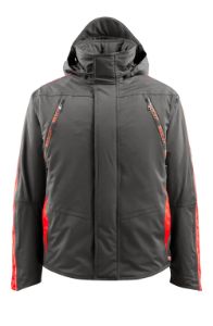 Afbeeldingen van Mascot winterjack tolosa donkerantraciet/hi-vis rood