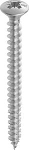 Afbeeldingen van HECO Spaanplaatschroef platverzonken lenskop Pozi-Drive RVS A2