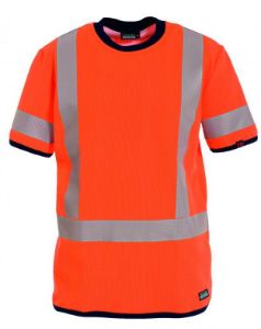 Afbeeldingen van T-shirt vlamvertragend oranje