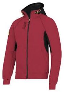 Afbeeldingen van Snickers Workwear Zipped Logo Hoodie