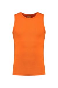 Afbeeldingen van L&s t-shirt zonder mouw oranje