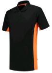 Afbeeldingen van Tricorp polo 202004 zwart/oranje