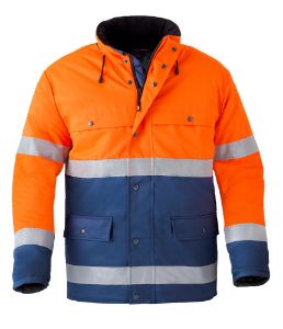 Afbeeldingen van Havep parka marine oranje
