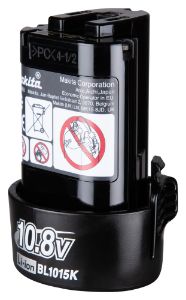Afbeeldingen van Makita accu lion bl1015k 10.8v 1.5ah