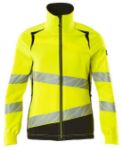 Afbeeldingen van Mascot dames werkjas hi-vis geel/zwart