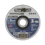 Afbeeldingen van Flexovit Doorslijpschijf Vlak Thin Cut Inox A60T  T41/80 125x1x22