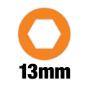 Afbeeldingen van MILWAUKEE ® Dopschroevendraaier HOLLOWCORE™ 13mm