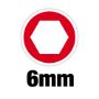 Afbeeldingen van MILWAUKEE ® Dopschroevendraaier HOLLOWCORE™ 6mm