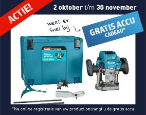 Afbeeldingen van Makita XGT 40 V Max Bovenfrees RP001GZ02