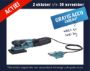 Afbeeldingen van Makita XGT 40 V Max 80x133 mm Handpalm vlakschuurmachine BO005CGZ