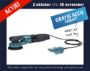 Afbeeldingen van Makita XGT 40 V Max 125 mm Handpalm excenter schuurmachine BO001CGZ
