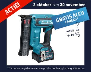 Afbeeldingen van Makita 40 V Max Brad tacker FN001GA202