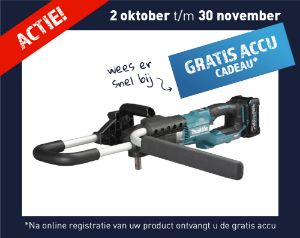 Afbeeldingen van Makita XGT 40 V Max Grondboor DG002GZ