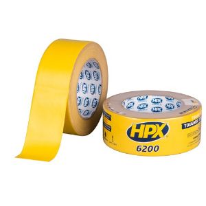 Afbeeldingen van HPX 6200 duct tape geel 48mm x 25mtr