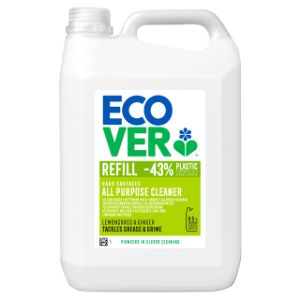 Afbeeldingen van Allesreiniger Ecover voor harde oppervlakken citroengrass & gember navulflacon 5L