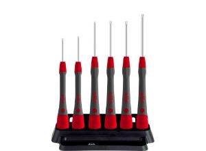 Afbeeldingen van Wiha Fijnschroevendraaierset PicoFinish® TORX® 7-delig incl. houder 267P