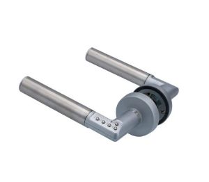 Afbeeldingen van Abloy Codekruk op rozet DR2/3 (Kruk codezijde linksswijzend)