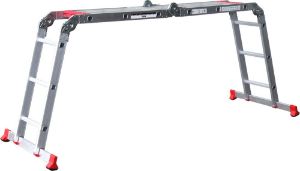 Afbeeldingen van Kelfort vouwladder met platform